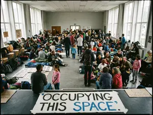 occupying